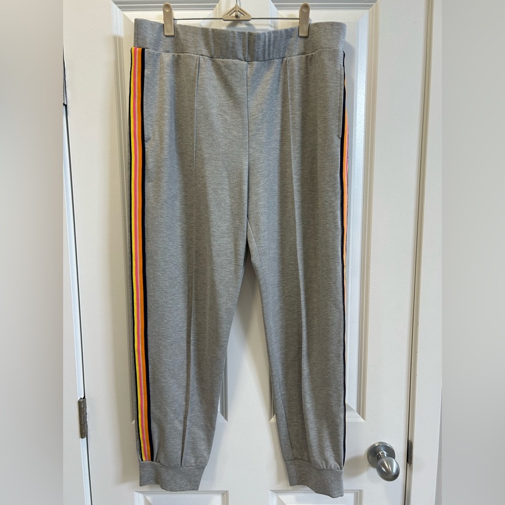 Trina Turk grey tack suit